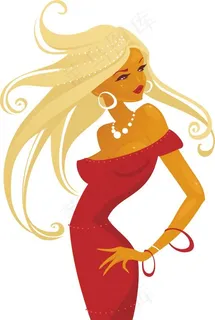 矢量美女