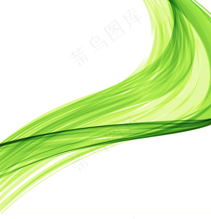 绿色背景矢量图