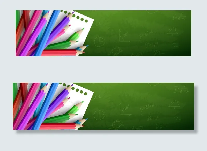 学校背景banner　