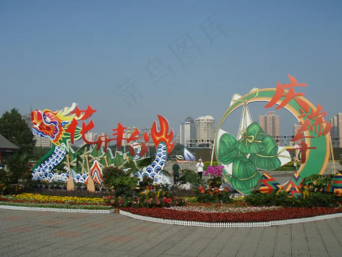 莲花池风光图片