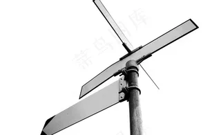 空白指向牌图片