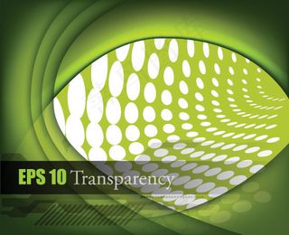 1绿色眩光背景矢量