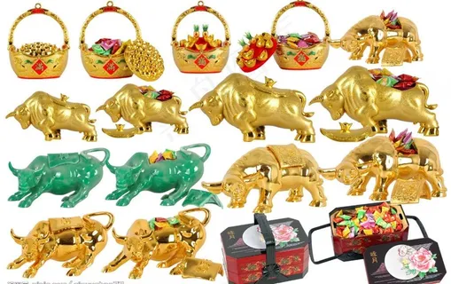 金牛贺岁 金牛献岁图片