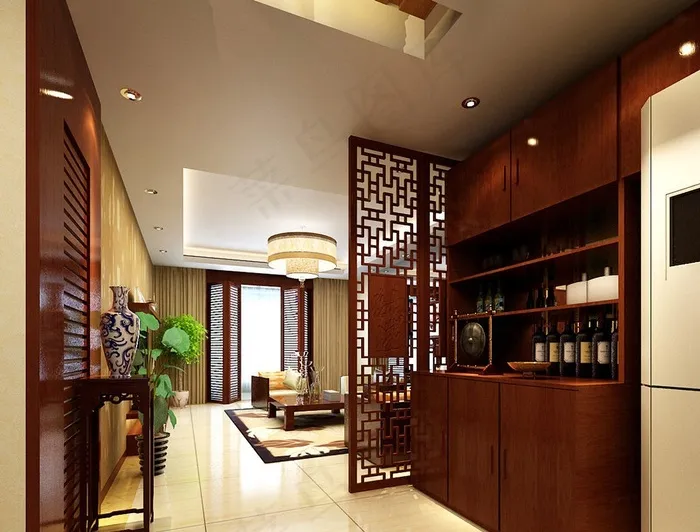 隔断装修设计效果图