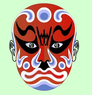 京剧脸谱 矢量CDR_11