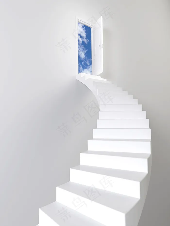 简洁风楼梯设计玄关背景装饰画系列5