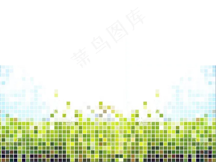 渐变的马赛克
