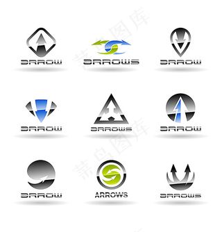创意箭头logo设计