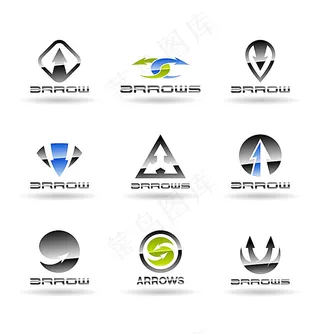创意箭头logo设计
