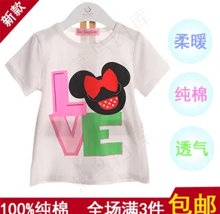 淘宝童装短袖T恤直通图片