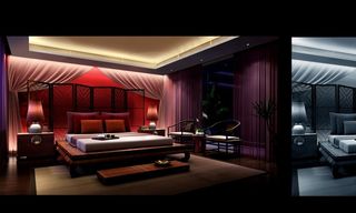 三层连排别墅单位装修施工图附带效果...