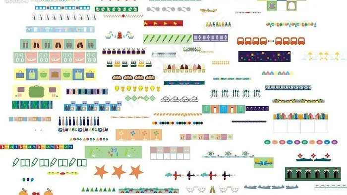 卡通边框图片cdr矢量模版下载