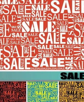 各种sale字体背景矢量素材eps,ai矢量模版下载