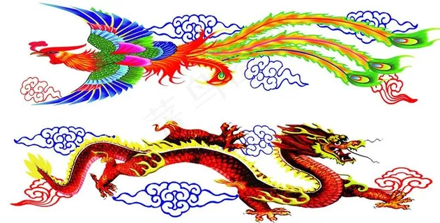 龙凤图案 龙凤图案