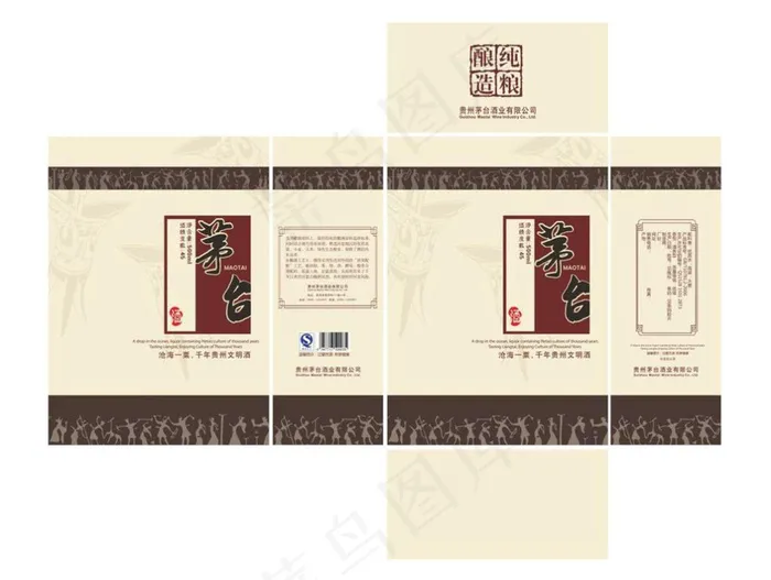 白酒包装图片模板下载 计 矢量 c...cdr矢量模版下载