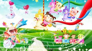 卡通儿童素材 六一儿童素材图片