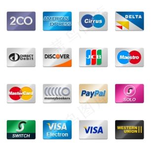 银行卡支付图标下载