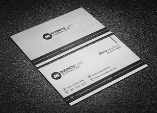 低劣的名片模板