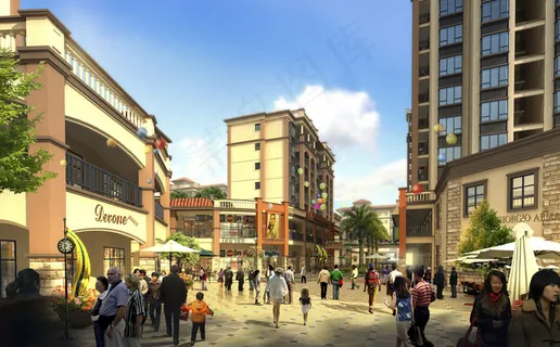 商业街图片 商业街图片