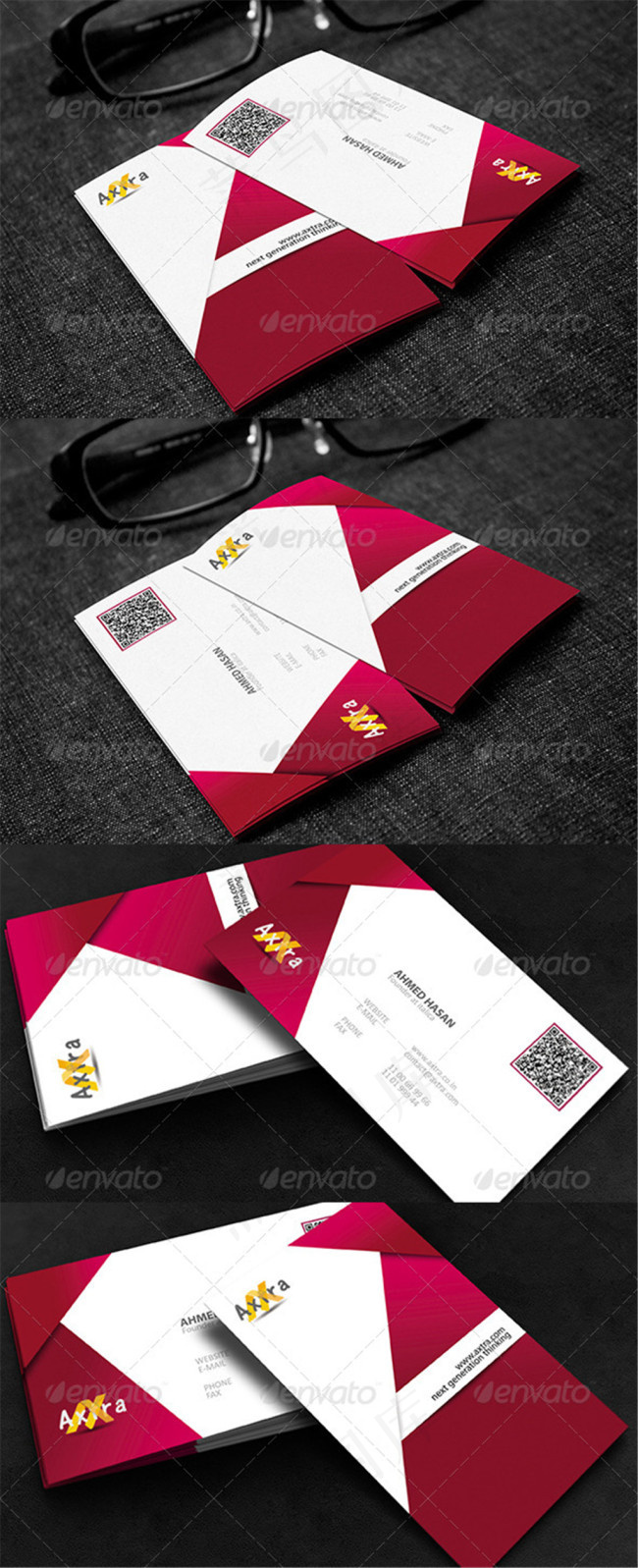 商业名片设计(675X1125(DPI:300))psd模版下载