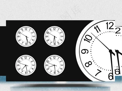 新年年会计时背景视频素材