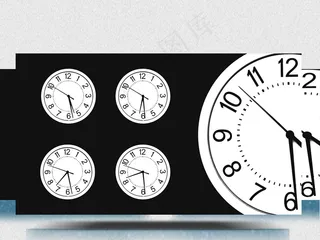 新年年会计时背景视频素材