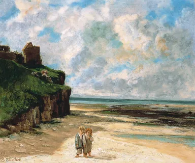 库尔贝油画作品图片 库尔贝油画作品图片