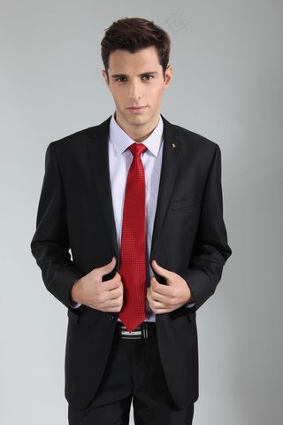 国外时尚商务男模图片