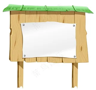 木板提示板图片