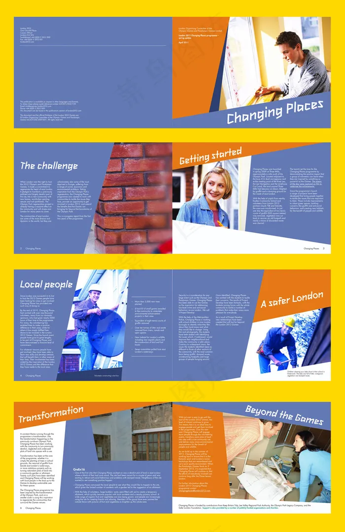 国外画册排版版式设计画册