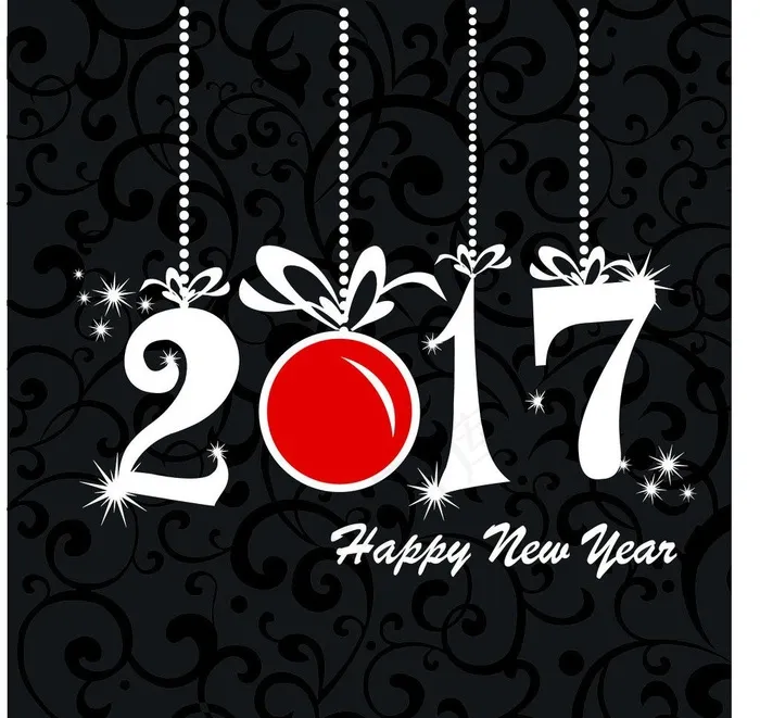 年份 2017图片ai矢量模版下载