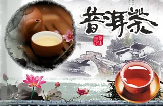 茶叶海报 普洱茶图片