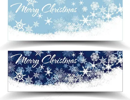 雪花图案卡片图片