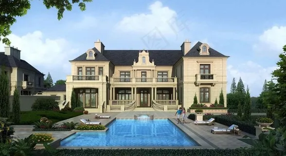 高档私家别墅图片