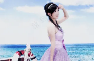 时尚婚纱美女图片