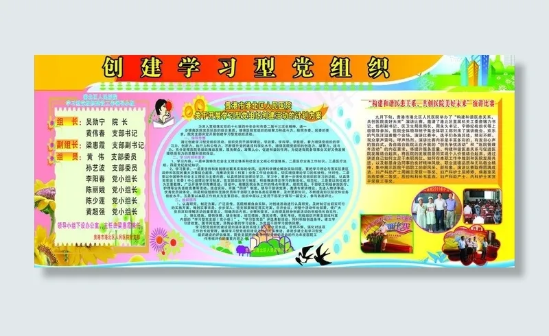创造学习型组织图片cdr矢量模版下载