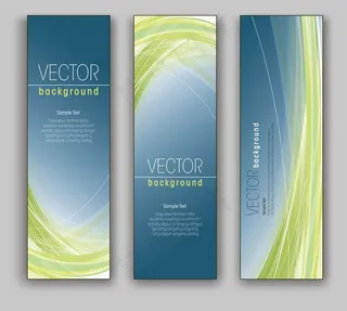 时尚动感线条横幅图片