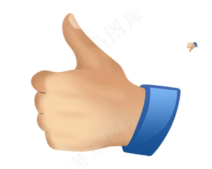 网页UI点赞icon图标psd模版下载