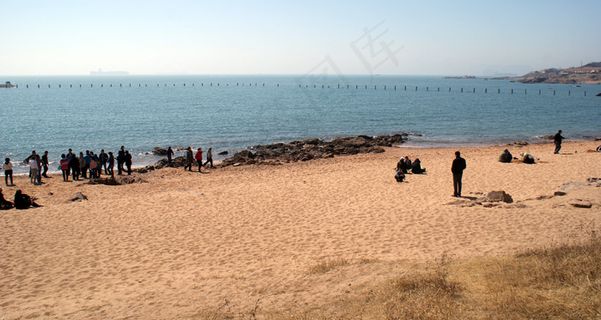 海边的沙滩图片
