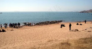 海边的沙滩图片