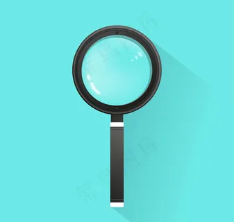 精致黑色放大镜矢量素材下载 精致黑色放大镜矢量素材下载