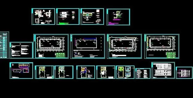 海南某会所温泉游泳池设计施工图