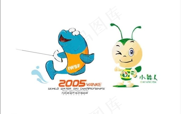 吉祥物logo图片cdr矢量模版下载