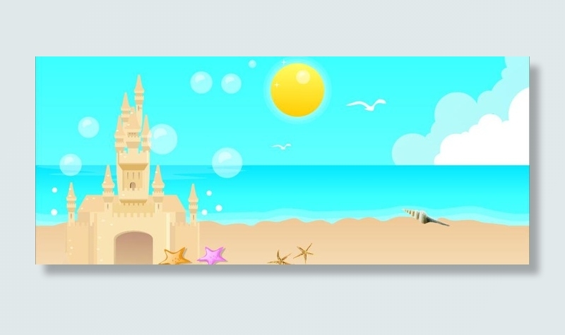 儿童节海报背景图片