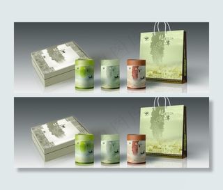 龙潭信阳毛尖茶叶包装效果图图片