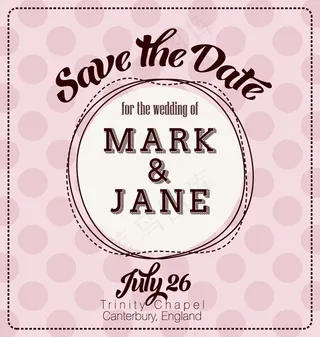 粉色卡通背景设计矢量素材