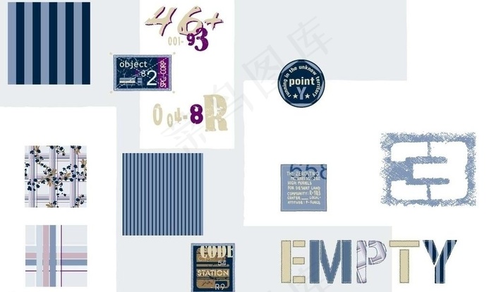 男童设计图案素材图片