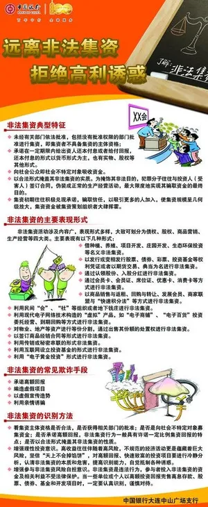 非法集资x展架图片 非法集资x展架图片