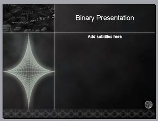 褐色数学公式PPT模板