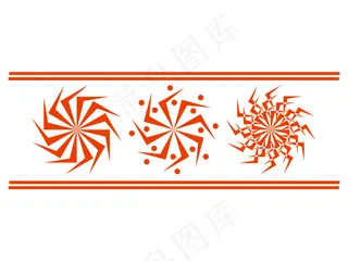 圆形抽象图图片